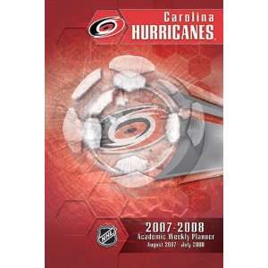 Carolina Hurricanes 2007 08 5 x 8 Academic Weekly Assignment Planner