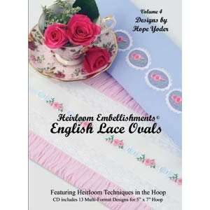  Heirloom Embellishments English Lace Ovals Arts, Crafts & Sewing