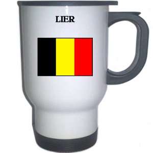  Belgium   LIER White Stainless Steel Mug Everything 