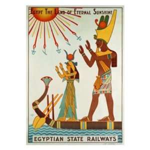  Egyptian State Railways   Poster by Kalfa (24x34)