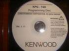 CD Kenwood TK 2140,TK 314​0 programming software KPG 74D