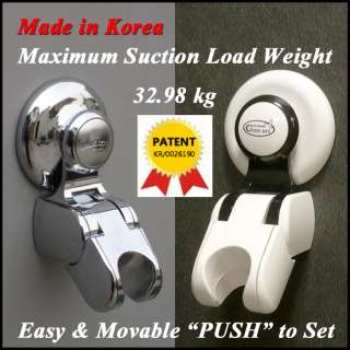 KOREAN] Patent Suction Cup Shower Head Holder Bathroom  