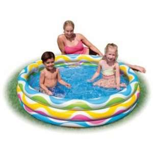  Inflatable Kiddie Pool 66in: Toys & Games