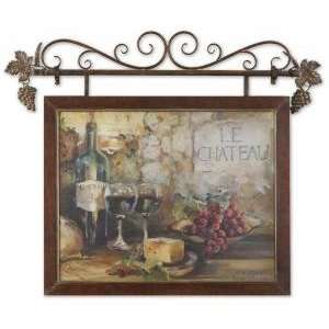 Uttermost Le Chateau Wall Art in Brown:  Home & Kitchen