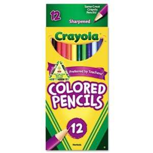  Crayola Presharpened Long Colored Pencils   3.3 mm 