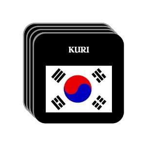  South Korea   KURI Set of 4 Mini Mousepad Coasters 