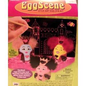  Egg Scene Princess Etch Art Egg Dye Kit Toys & Games