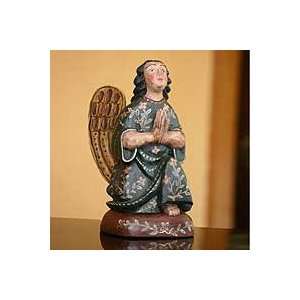  NOVICA Wood sculpture, Angel of Hope