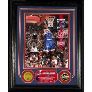    2006 All Star Game MVP Lebron James Photomint: Sports & Outdoors
