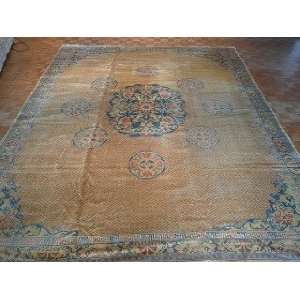  12x14 Hand Knotted Chinese Chinese Rug   120x149