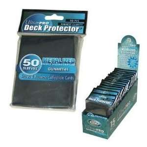   Pro Deck Sleeves (50/Pack) Metalized Gunmetal 81509 