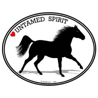     Equine   Oval Horse Decal  Bumper Sticker   Can be used for