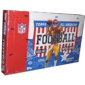    2003 Topps All American Football HOBBY Box   20P6C: Toys & Games