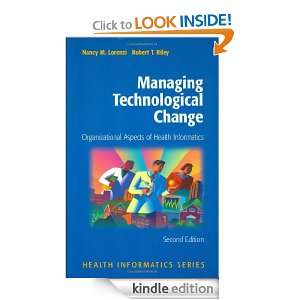 Managing Technological Change: Organizational Aspects of Health 