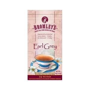 Bromleys Tea ~ Earl Grey~ 3 Box Case  Grocery & Gourmet 