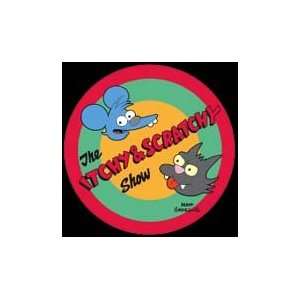  Simpsons Itchy & Scratchy Button SB908 Toys & Games