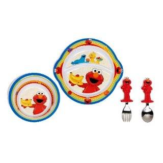  Sesame Street Mini Plush Elmo Basket Toys & Games