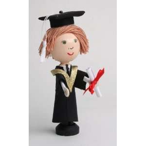  Clothespin Doll Craft Kit Graduation Boy: Toys & Games