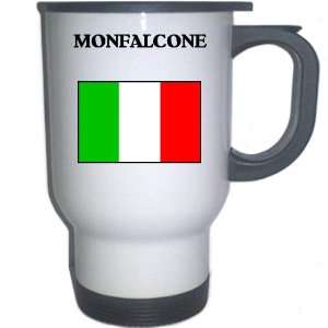  Italy (Italia)   MONFALCONE White Stainless Steel Mug 