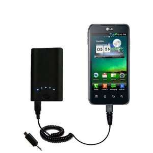  Rechargeable External Battery Pocket Charger for the LG Optimus 2X 