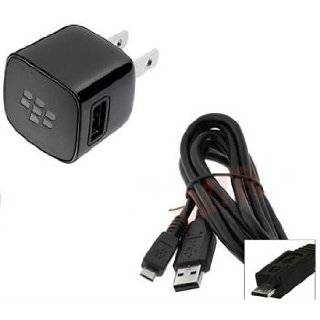 OEM Blackberry RIM Home Wall Travel Charger Adapter with Micro USB 