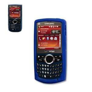   Phone Case for Samsung Sage i770 Verizon   Navy Blue Cell Phones