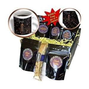     Merry Christmas Candle   Coffee Gift Baskets   Coffee Gift Basket