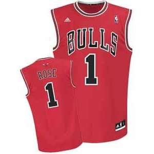 Chicago Bulls Derrick Rose Team Color Revolution Replica Jersey   XX 