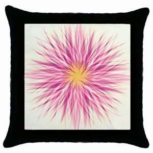  Pink Flower Throw Pillow Case: Home & Kitchen
