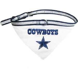  NFL DALLAS COWBOYS Dog Collar BANDANA New Licensed Size 