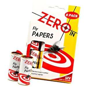 ZEROIN ZER878 Fly Papers 8 Pack [Kitchen & Home]