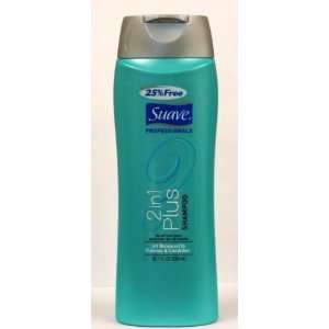 Suave Professionals 2 in 1 Plus Shampoo + Conditioner 18.1 Oz (Pack of 