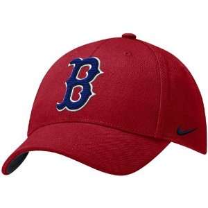   Nike Boston Red Sox Red Wool Classic Adjustable Hat: Sports & Outdoors