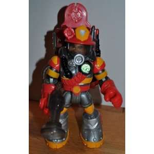 Mission Select Billy Blazes (Silver Suit with Red & Yellow Highlights 