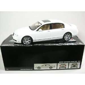  Bentley Continental Flying Spur 2005 WHITE 1:18: Toys 