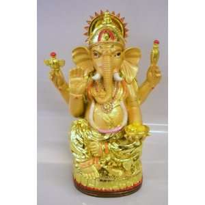  Hindu Gods Indian Elephant Treasure Ganesh Ganesha Resin 