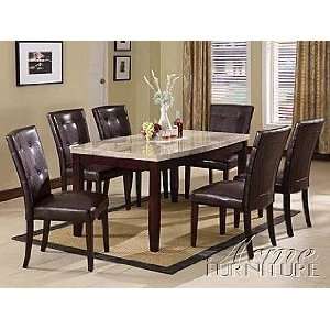  Britney Marble Top Dining Room 7 piece 17060 set