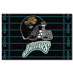  Jacksonville Jaguars NFL Tufted Rug (59x39) Sports 