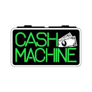 Cash Machine Backlit Sign 13 x 24