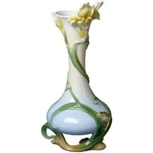  Lily Flower with Frog Suspended Porcelain Vase