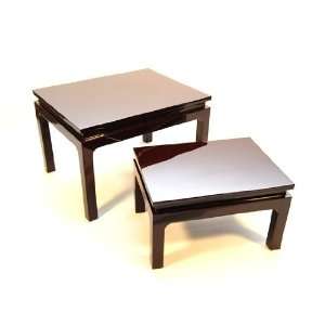   Nesting Tables * Black Lacquer * Sale Price Ends Soon