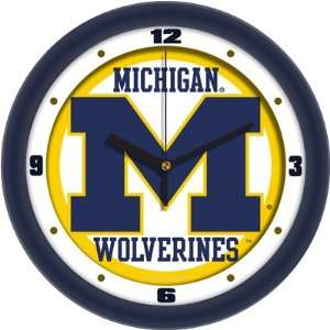 University of Michigan Wolverines 12 Wall Clock 