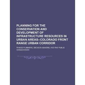 the conservation and development of infrastructure resources in urban 