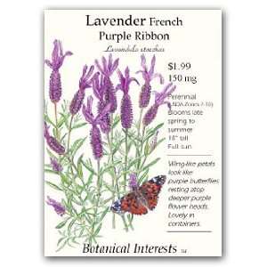  Lavender French Purple Ribbon Seed: Patio, Lawn & Garden