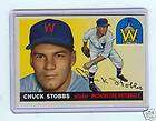   1955 Topps Baseball 41 Washington Nationals Chuck Stobbs NR  