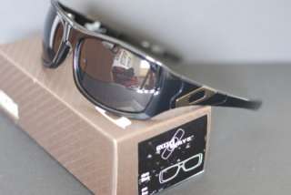 Oakley Sideways Sunglasses Black w Grey 05 993 NEW  