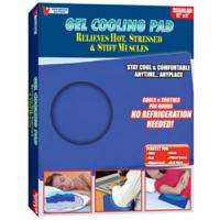 Regular Gel Cooling Pad 12 x 8 Cools & Soothes 017874005215  