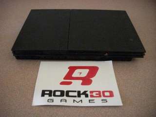 Black Replacement Playstation 2 Slim Console Only PS2 0711719700005 