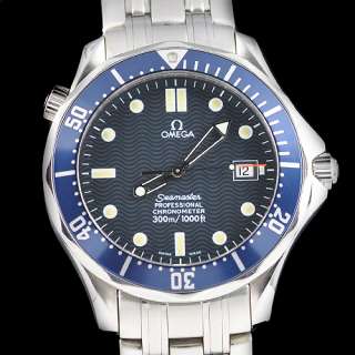   Seamaster Professional Chronometer SS Blue On Blue Mens Watch  