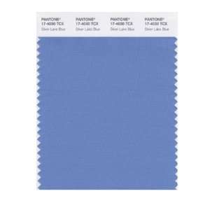  PANTONE SMART 17 4030X Color Swatch Card, Silver Lake Blue 
